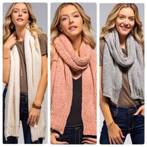 Cozy Soft Chenille Scarf